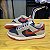NIKE DUNK LOW - CINZA/VERMELHO - Imagem 1
