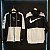 JAQUETA CORTA VENTO NIKE BIG SWOOSH BLACK & WHITE - Imagem 1