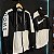 JAQUETA CORTA VENTO NIKE BIG SWOOSH BLACK & WHITE - Imagem 3