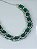 COLAR SARA CHOKER ESMERALDA FUSION - 30 CM - RODIO BRANCO - Imagem 3
