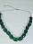 COLAR SARA CHOKER ESMERALDA FUSION - 30 CM - RODIO BRANCO - Imagem 1