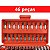 Kit 46 Chave Catraca Jogo De Soquetes Allen Torx Ferramentas - Imagem 2