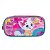 Kit Mochila Escolar Infantil De Rodinhas Menina Bolsa Resistente Impermeável Com Lancheira E Estojo - Imagem 9