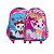 Kit Mochila Escolar Infantil De Rodinhas Menina Bolsa Resistente Impermeável Com Lancheira E Estojo - Imagem 3