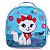 Kit Mochila Escolar Infantil De Rodinhas Menina Bolsa Resistente Impermeável Com Lancheira E Estojo - Imagem 5