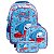 Kit Mochila Escolar Infantil De Rodinhas  Bolsa Resistente Impermeável Com Lancheira E Estojo - Imagem 1