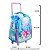 Kit Mochila Escolar Infantil De Rodinhas Menina Bolsa Resistente Impermeável Com Lancheira E Estojo - Imagem 4