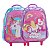 Kit Mochila Escolar Infantil De Rodinhas Menina Bolsa Resistente Impermeável Com Lancheira E Estojo - Imagem 3