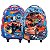 Kit Mochila Escolar Infantil De Rodinhas Menino Bolsa Resistente Impermeável Com Lancheira E Estojo - Imagem 3