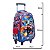 Kit Mochila Escolar Infantil De Rodinhas Menino Bolsa Resistente Impermeável Com Lancheira E Estojo - Imagem 12