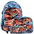 Kit Mochila Escolar Infantil De Rodinhas Menino Bolsa Resistente Impermeável Com Lancheira E Estojo - Imagem 2