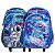 Kit Mochila Escolar Infantil De Rodinhas Menino Bolsa Resistente Impermeável Com Lancheira E Estojo - Imagem 3