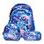 Kit Mochila Escolar Infantil De Rodinhas Menino Bolsa Resistente Impermeável Com Lancheira E Estojo - Imagem 1
