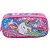 Kit Mochila Escolar Infantil Menina Unicornio Com Rodinhas - Imagem 4