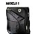 Mochila Masculina Feminina  Impermeável Faculdade Alça Reforçada - Imagem 7