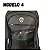 Mochila Masculina Feminina  Impermeável Faculdade Alça Reforçada - Imagem 14