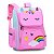Mochila De Costas Infantil Feminina Unicórnio Menina - Imagem 5