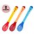 Kit Colher Infantil Termo Sensivel Silicone - Flexivel E Macia - Art Baby - Imagem 1