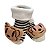 Meia De Bebê Com Bichinho 3d Pantufa Quentinha 0 A 12 M - Imagem 9