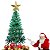 Árvore De Natal Verde Tradicional Pinheiro Tamanho 120cm/150cm/180cm Fosco Ou Semi Brilho - Imagem 1