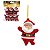 Kit 12 Enfeites Árvore De Natal Papai Noel Vermelho Veludo - Imagem 1