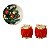 Kit Com 12 Tambor Enfeites Para Árvore De Natal - Imagem 4
