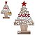Mini Arvore De Natal Enfeite De Madeira Com Luzes De Led - Imagem 3