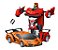 Carrinho De Controle Remoto Transformers Bugatti Vira Robô - Imagem 3
