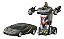 Carrinho De Controle Remoto Transformers Bugatti Vira Robô - Imagem 10