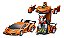 Carrinho De Controle Remoto Transformers Bugatti Vira Robô - Imagem 1