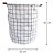 Q-2432-cesto Para Roupa Suja-tamanho:35cmx45cm-material:pano E Eva - Imagem 8