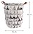 Q-2432-cesto Para Roupa Suja-tamanho:35cmx45cm-material:pano E Eva - Imagem 3