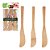 3 Mini Espatulas De Bambu - Manteiga Pastas Geleia Homus Mel - Imagem 1