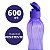 Garrafa Água Squeeze 600ml Academia Fitness Colorida - Imagem 2