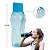 Garrafa Água Squeeze 600ml Academia Fitness Colorida - Imagem 3