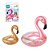 Boia Flamingo Rose Gold Inflável Com Glitter Para Blogueirinhas - Imagem 1