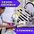 Torneira Gourmet Flexível De Parede Metal Inox Cozinha Gourmet Chuveirinho Cozinha Parede - Imagem 2