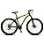 Bicicleta Athena Aro 29 Aço 21v Suspensão Dianteira Freio Mecânico Preto/Amarelo Neon - Colli Bike - Imagem 1
