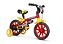 Bicicleta Infantil Bike 3 a 5 Anos Nathor Aro 12 Masculina Menino - Motor X Vermelho - Imagem 1