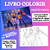 LIVRO COLORIR GUERREIRAS DO K-POP – Arquivo em PDF para Impressão - Imagem 1