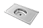 Pia para Cozinha Aço Inox 100x53cm com Cuba Central - Imagem 1