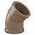Joelho Soldável PVC 45 X 25 - Fortlev - Imagem 1