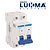 Disjuntor Bipolar 25A Curva C Lukma C25 Mini DIN 3kA - Imagem 2