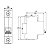 Disjuntor Monopolar 25A Curva C Lukma C25 Mini DIN 5kA MDW - Imagem 6
