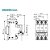 Disjuntor Tripolar 100A Curva C Lukma C100 Mini DIN 3kA MDW - Imagem 3