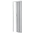 Porta Sanfonada Plástico PVC Cinza 2,10x0,90m Multilit - Imagem 4