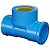 Te Soldável com Bucha de Latão Azul PVC 25mm x 3/4" Fortlev - Imagem 1