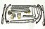 Kit Corrente Comando Guias e Rodas dentadas Mt 4.4 V8 Gasolina - Imagem 1