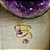 Anel de Ametista Joia Banhado Ouro - Imagem 2