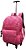 Mochila Tiracolo Feminina Em Tactel Resinado Em Diversas Cores Com Carrinho - Imagem 3